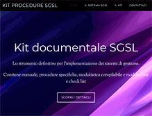 Tablet Screenshot of proceduresgsl.it
